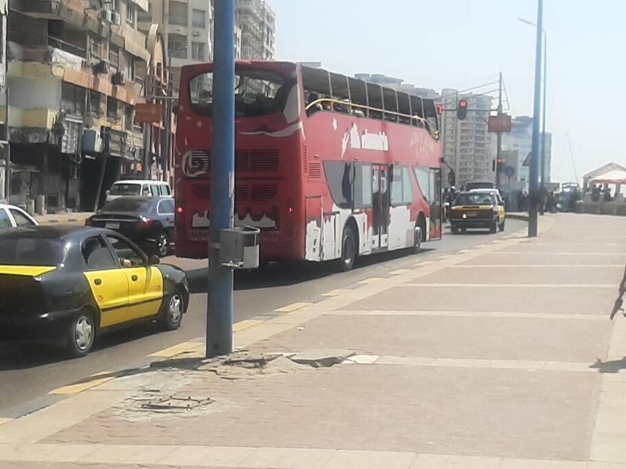 شقة الاحلام علي البحر مباشرتا Alexandria Exterior photo