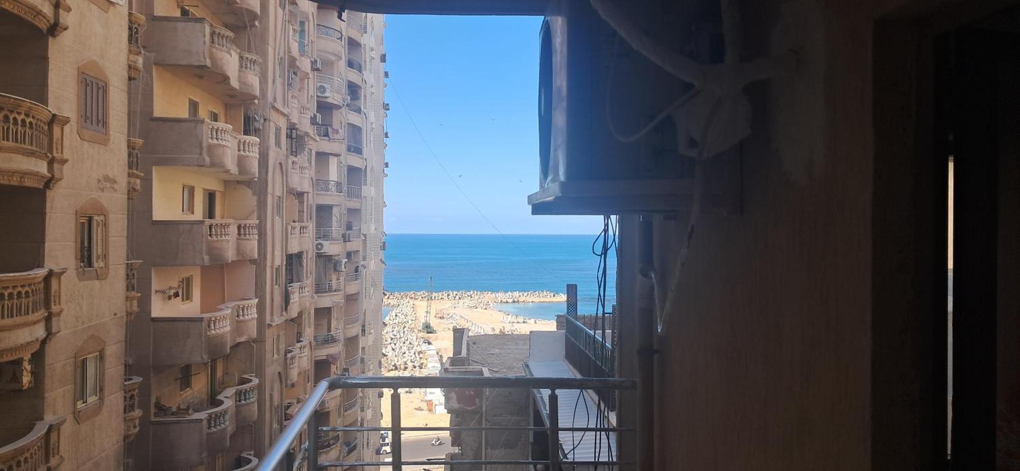 شقة الاحلام علي البحر مباشرتا Alexandria Exterior photo